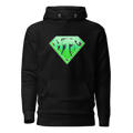 Higher Than Superman Hoodie | Green logo